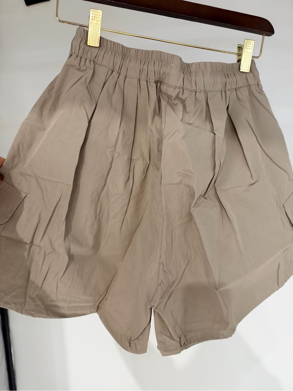 Drawstring Cargo Shorts - gray - Picture 2 of 5